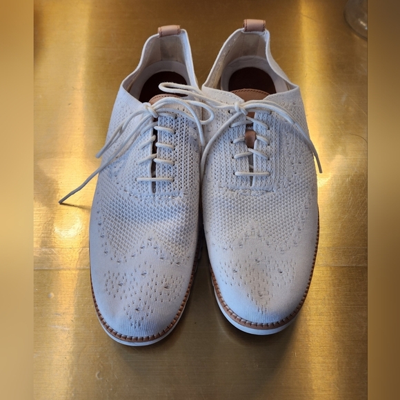 White Cole Haan Lace-Up Men's Shoes Size 10.5 - Picture 1 of 14